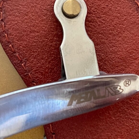 PARTRADE Brushed & Engraved Stainless Stock Spurs/Tooled Leather Strap: NWOT!! - Picture 11 of 15